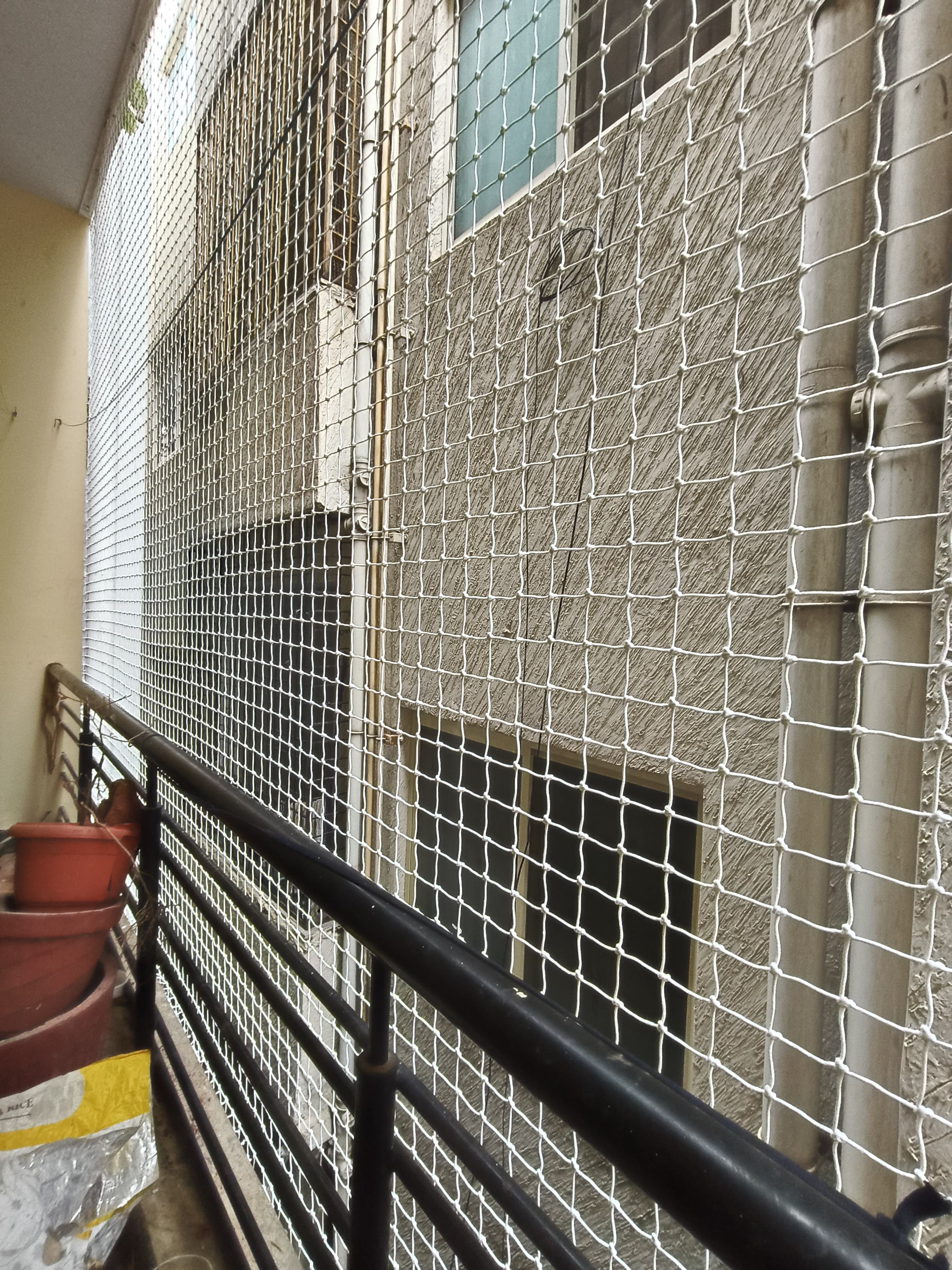 Balcony after installation