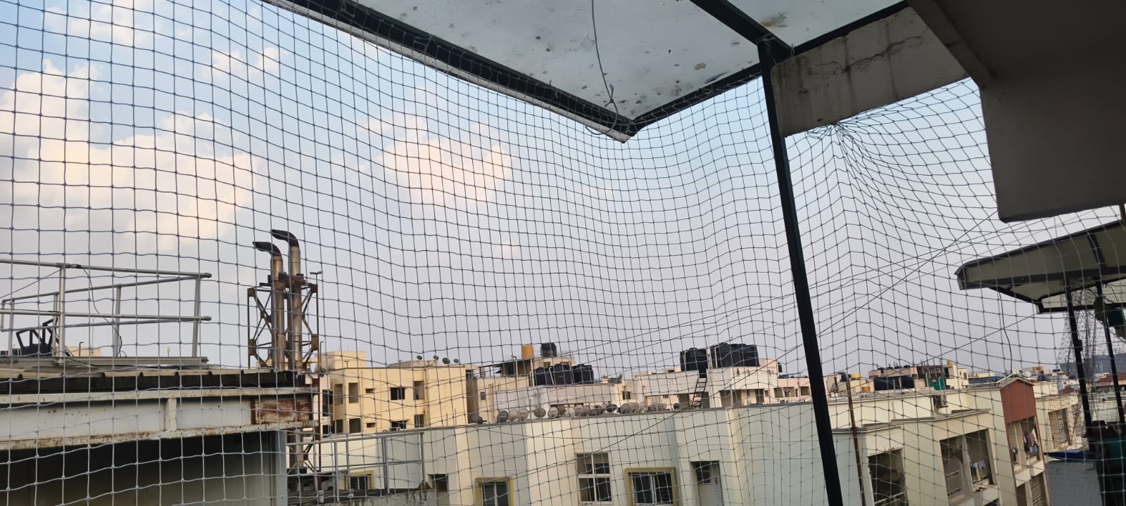 Building facade net