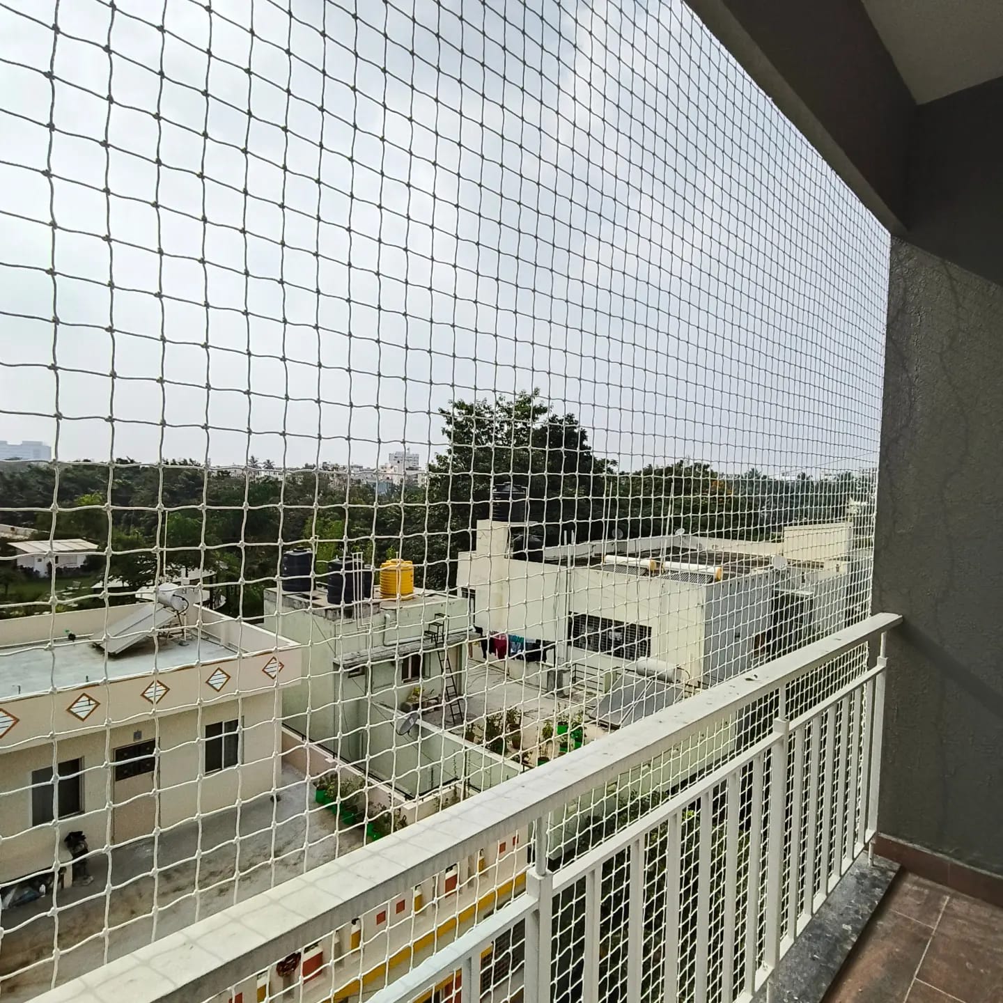Pet-safe balcony view