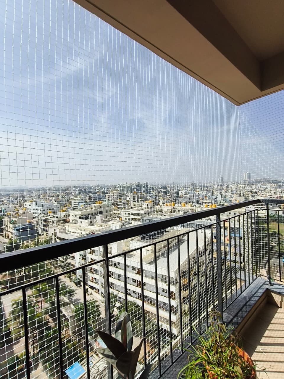 Balcony before installation